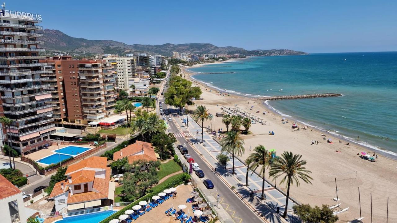Ferienwohnung Apartamento De 1 Habitacion Frente Al Mar Y Con Piscina Benicàssim Exterior foto