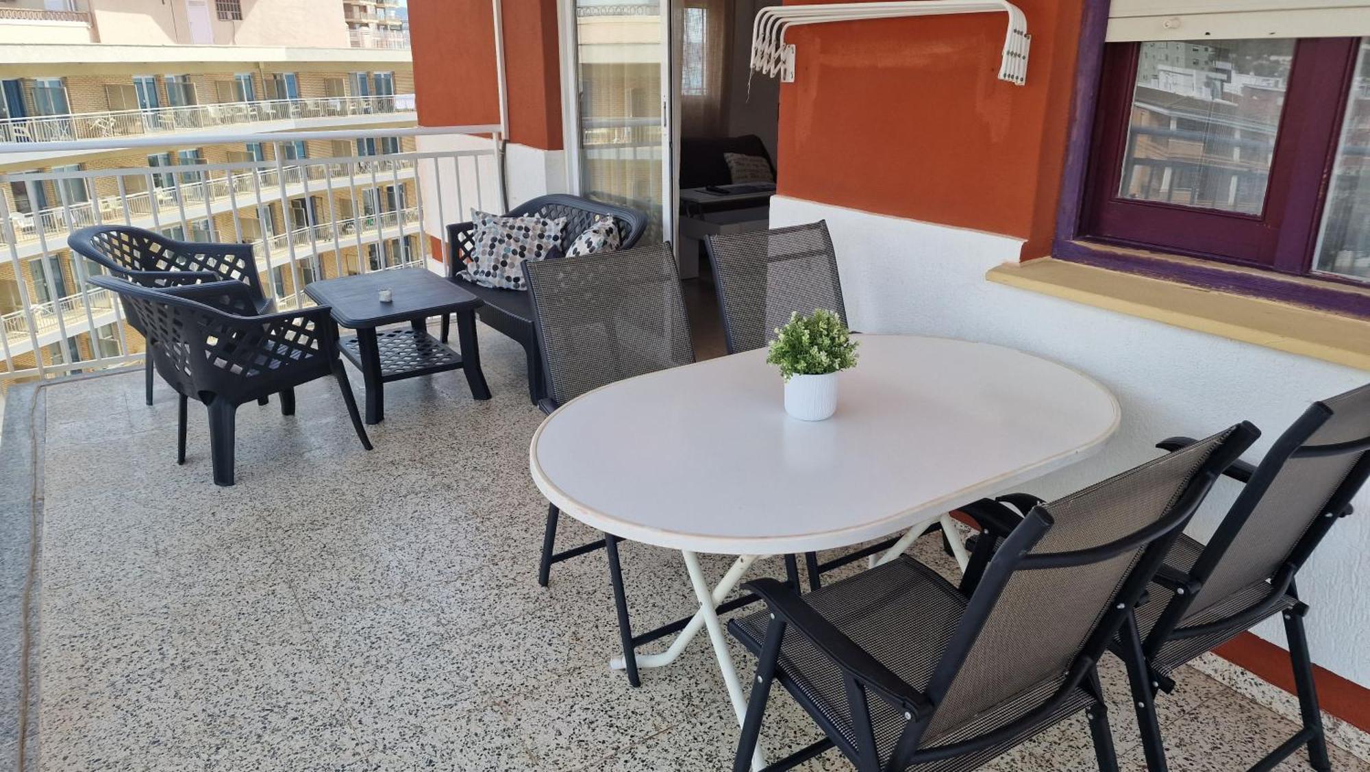 Ferienwohnung Apartamento De 1 Habitacion Frente Al Mar Y Con Piscina Benicàssim Exterior foto