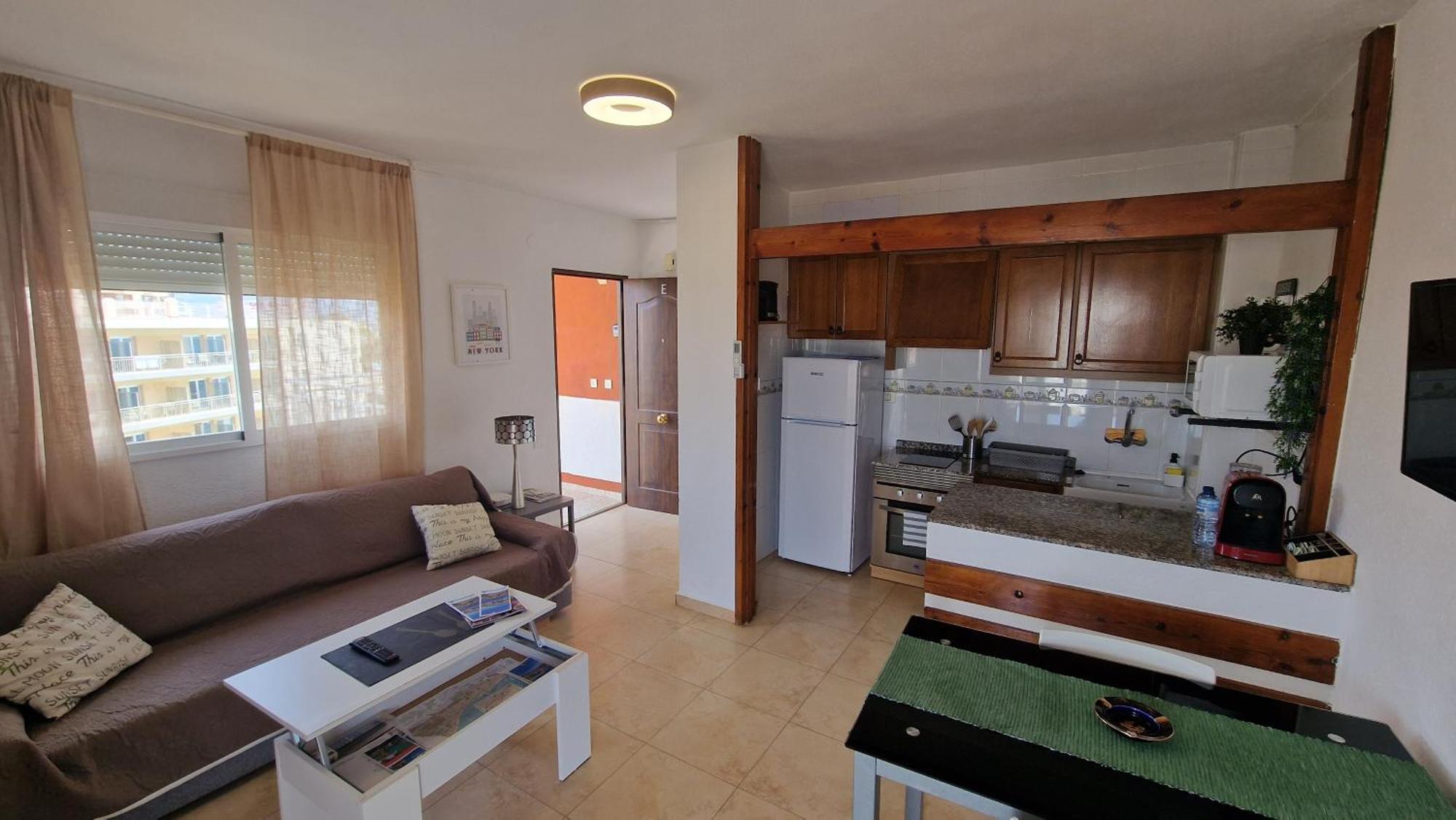 Ferienwohnung Apartamento De 1 Habitacion Frente Al Mar Y Con Piscina Benicàssim Exterior foto